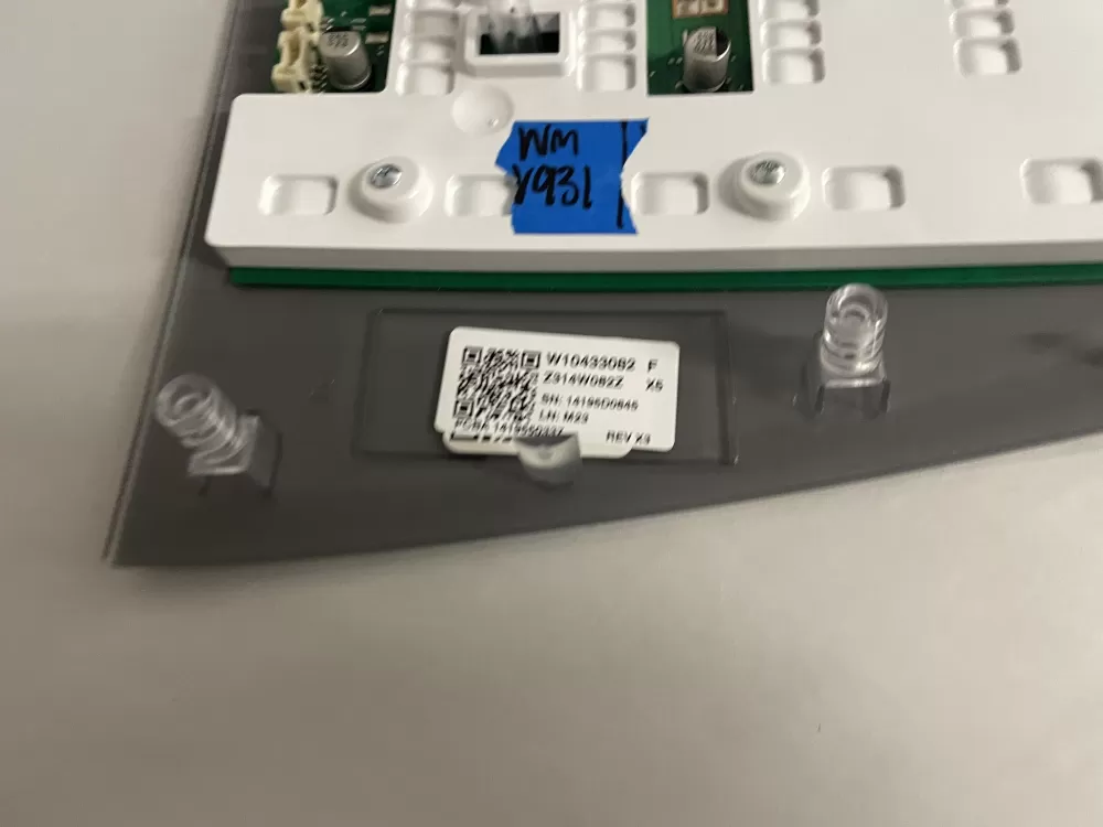 Whirlpool AP6024018 W10433082 W10750475 Washer Control Panel AZ210759 | Wmv931