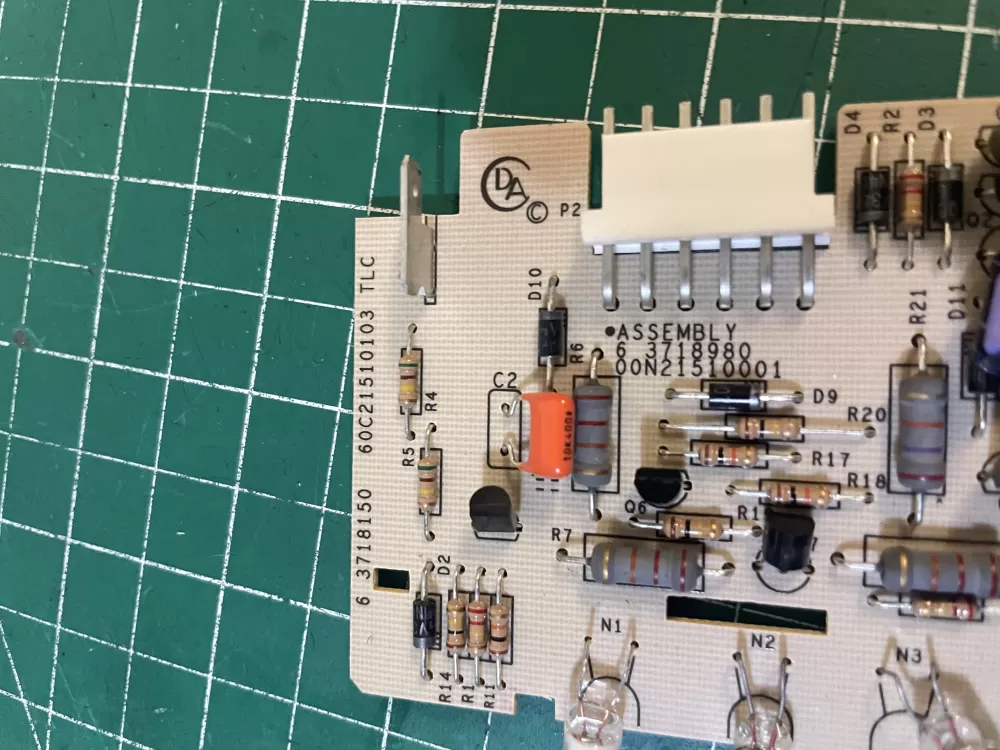 Whirlpool dryer control board 60C21510103 AZ200806 | Wm2154