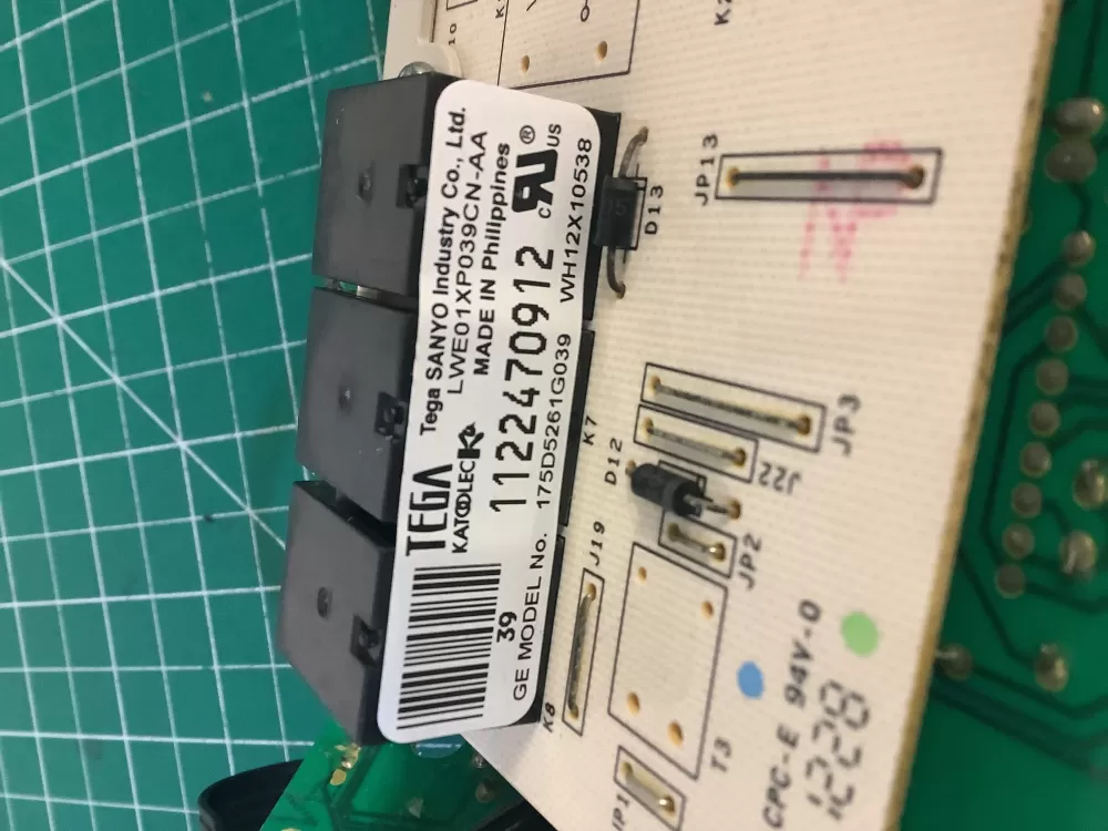 GE WH12X10614 175D5261G039 EBX1129P004 Washer Control Board AZ210178 | NR2761