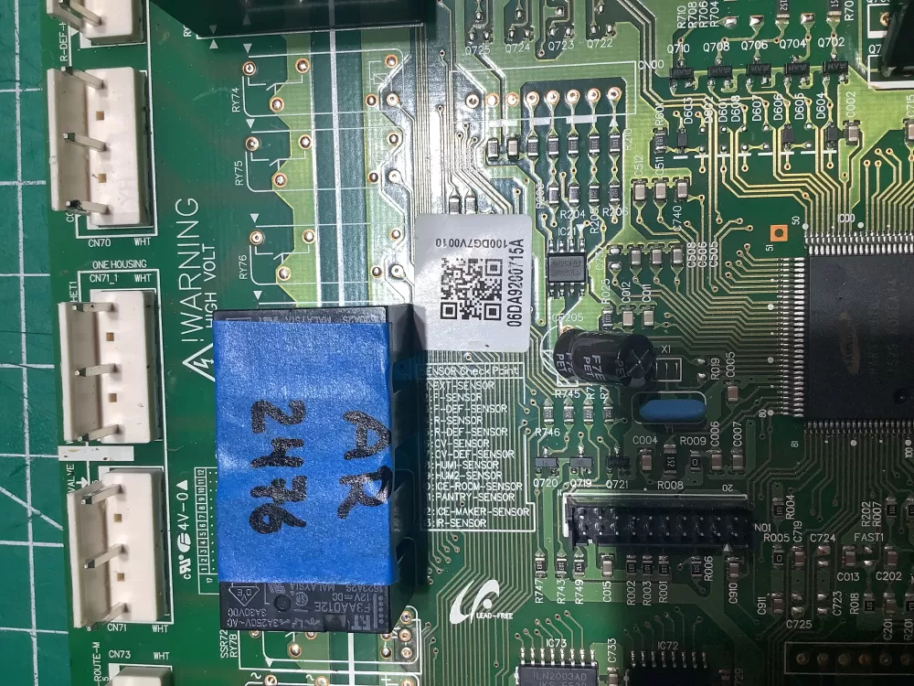 Samsung Refrigerator DA92-00715A Main Board AZ147155 | AR2476