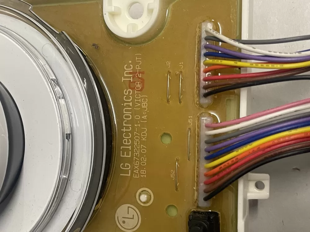 LG EAX67322507 1 Washer Control Board Dial AZ207197 | KM20