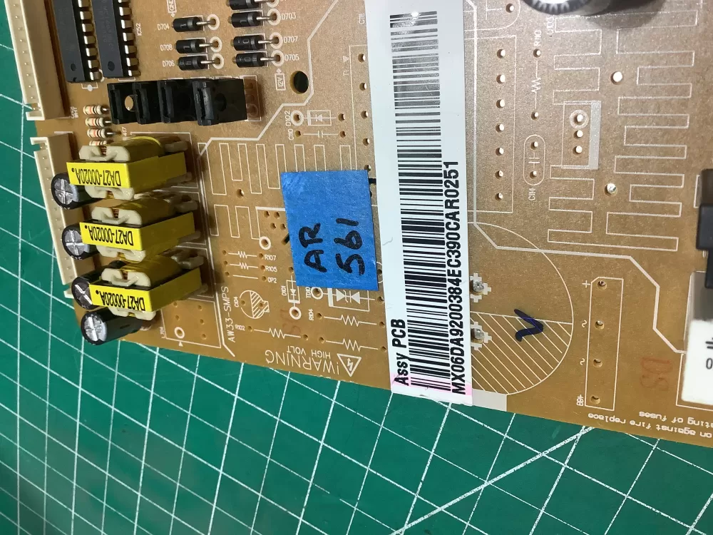 Samsung DA9200384E Refrigerator Control Board AZ187994 | AuR561