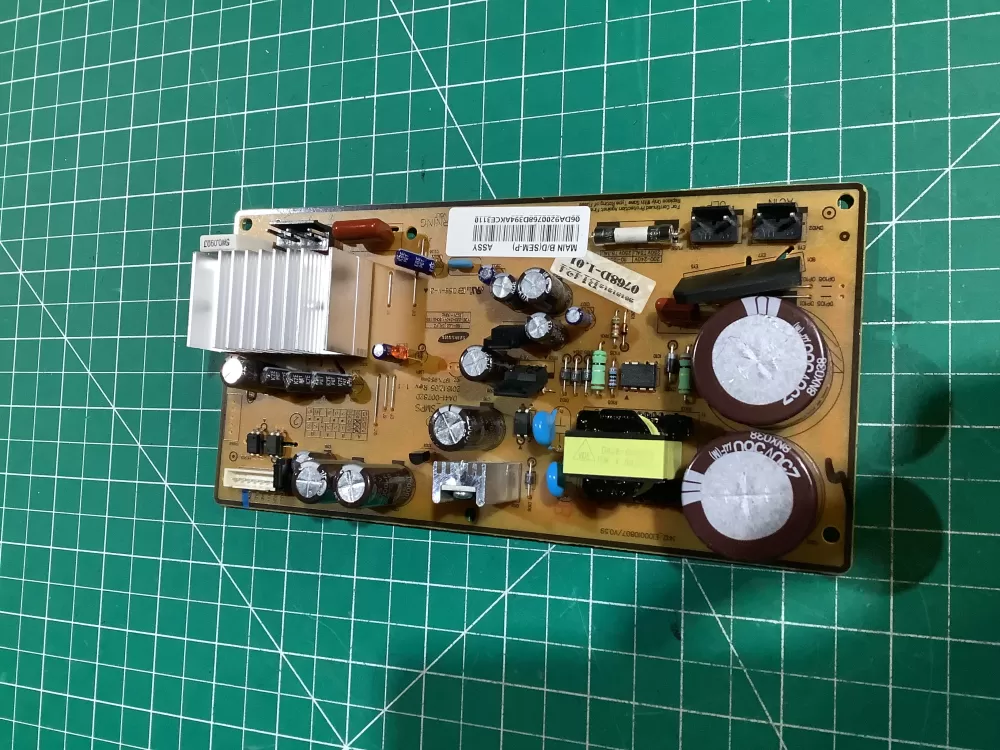 Samsung DA92-00768D Refrigerator Control Board Inverter