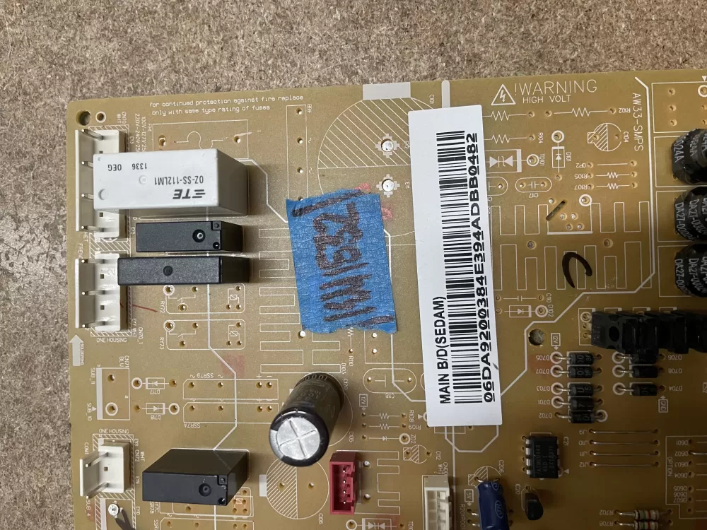 Samsung DA92 00384E Refrigerator Control Board AZ8127 | KM1532