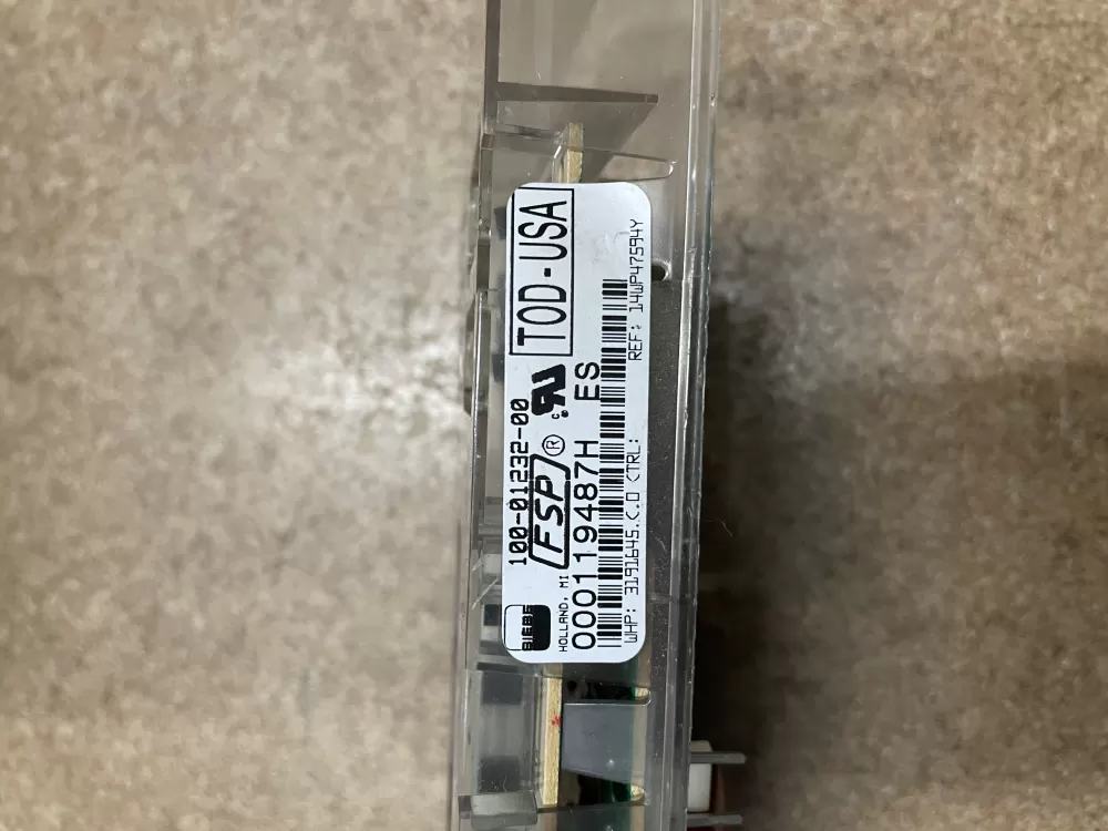 Whirlpool Estate Roper 3191645 Range Oven Control Board AZ12863 | KM752