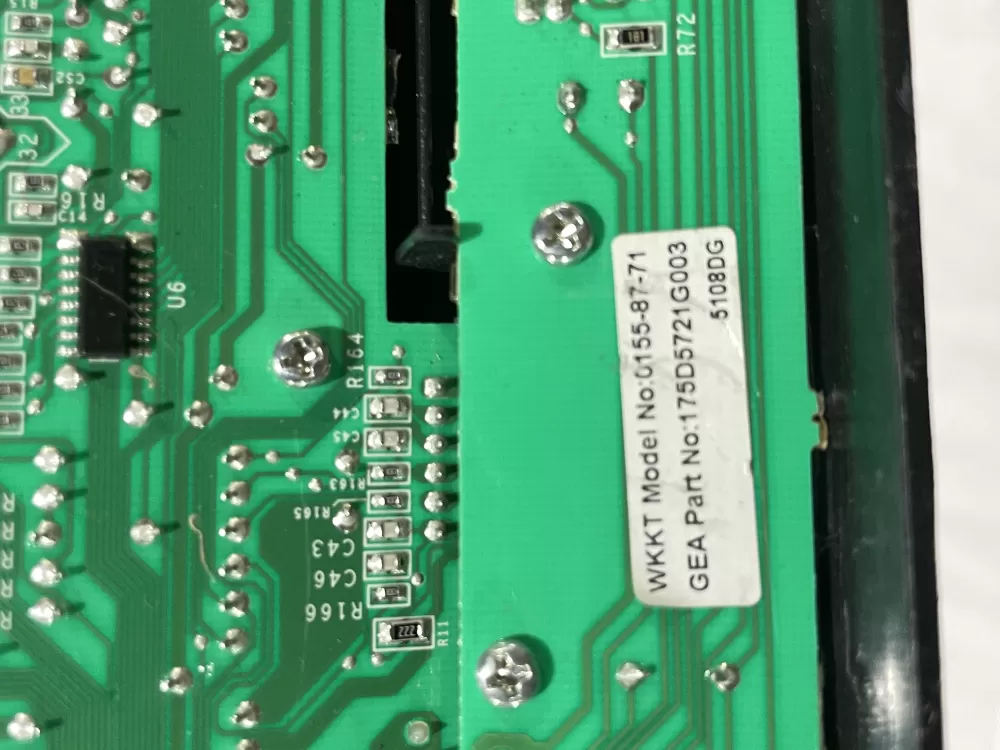 GE 175D5721G003 WSAA0501000000 Washer Control Board AZ162099 | Wmv818