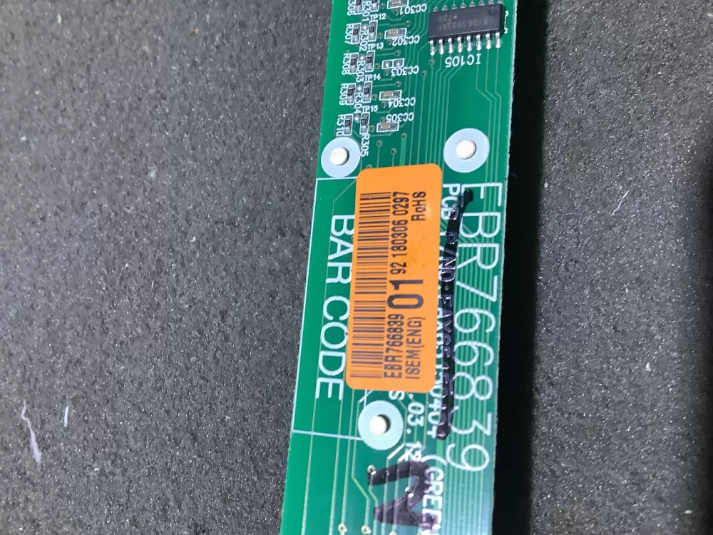 LG EBR76683901 Refrigerator Control Board AZ113287 | NR2124