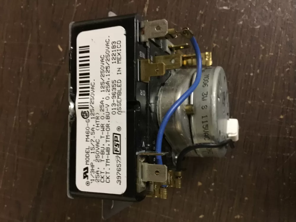 Kenmore 3406016 3406703 3976577 WP3976577 PS11742168 Dryer Timer AZ4781 | NR456