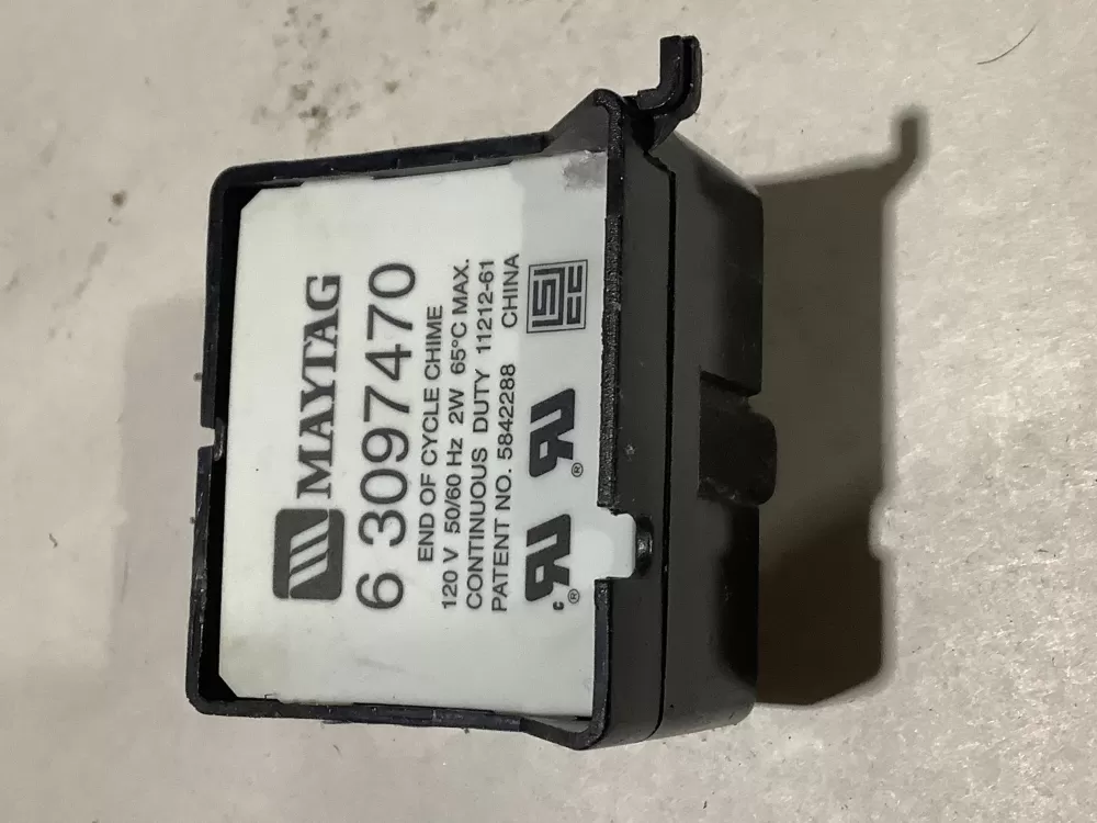 Maytag 63097470 Dryer Buzzer AZ108777 | Sl76