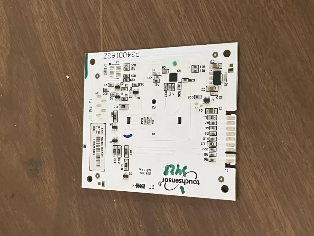 Maytag YS34001KBA09 P34001A3Z Washer Touch Sensor Board AZ91364 | Wm1251