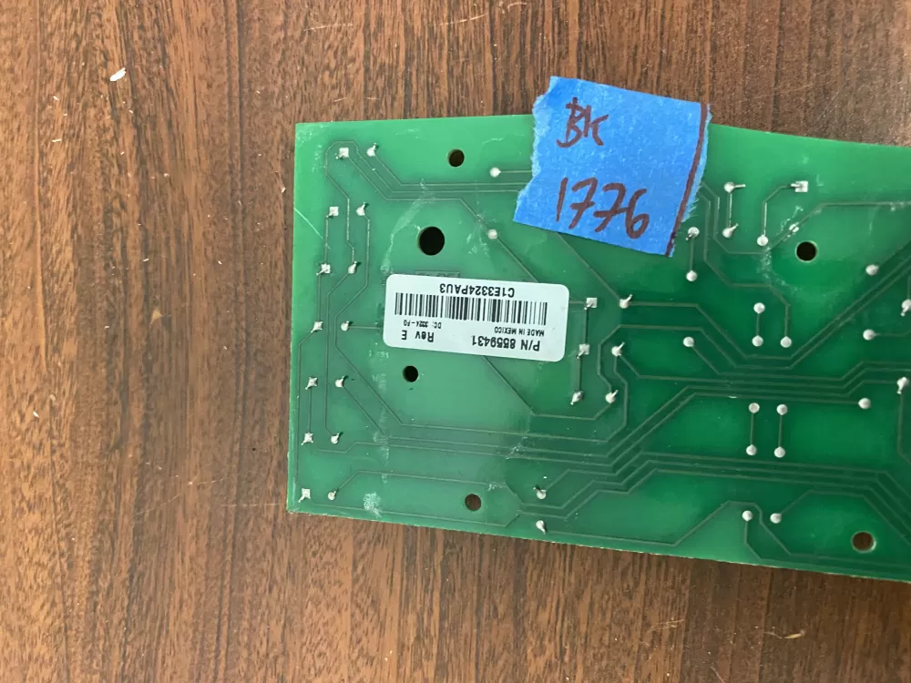 Whirlpool WPW10128437 3980093 8559431 Dryer Control Board AZ46232 | BK1776