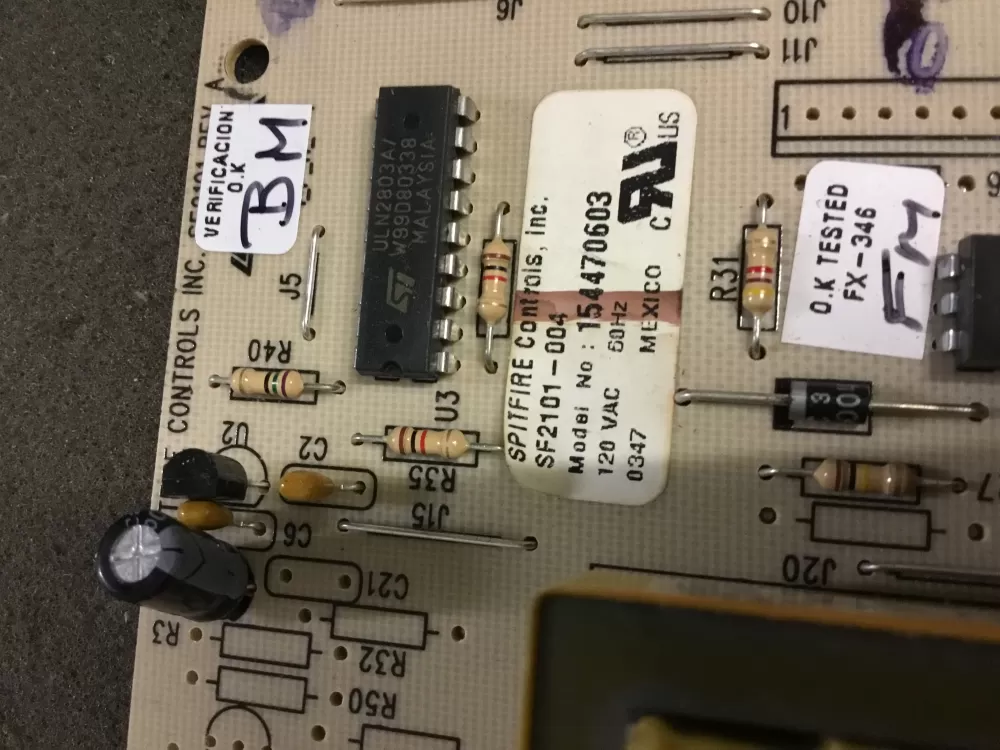 Frigidaire GE Electrolux 154470603 Dishwasher Control Board AZ102926 | NR365