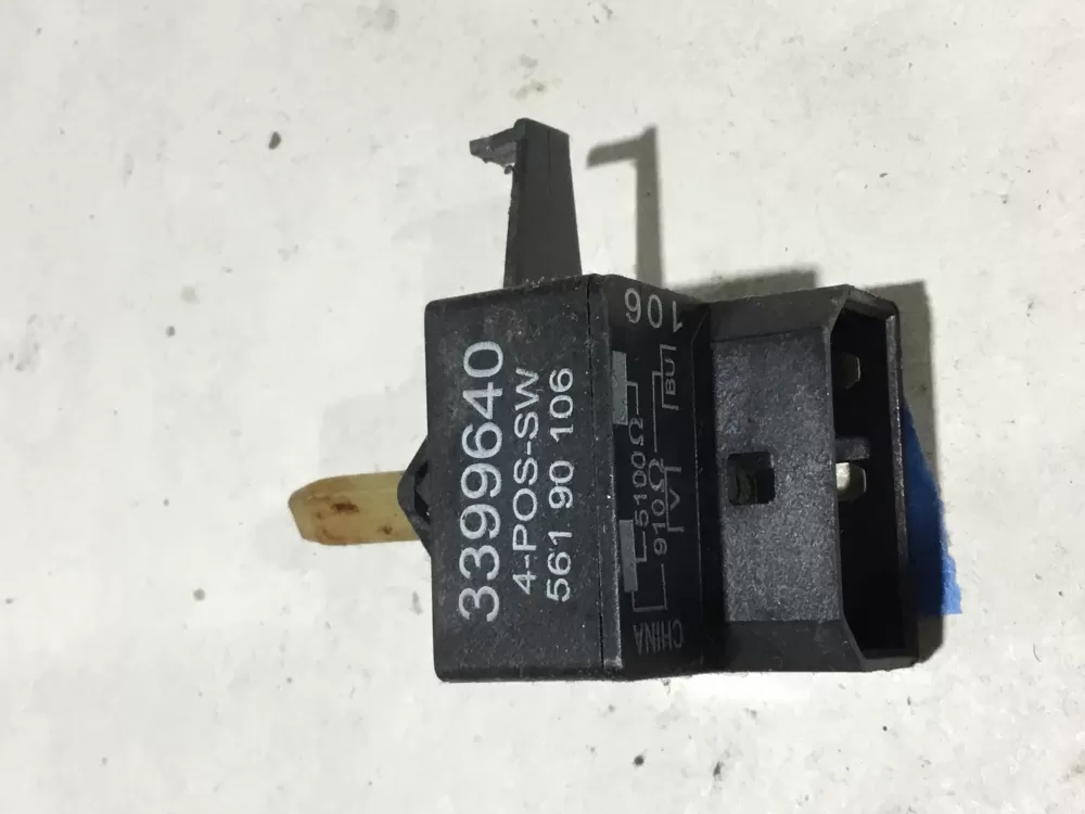 Whirlpool 3396014 Dryer Inglis Kitchen Aid Switch AZ104639 | Sl29