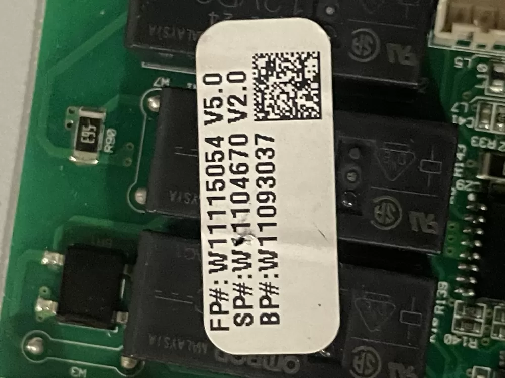 Whirlpool Maytag W11093037 W11093038 Refrigerator Control Board AZ31782 | Wm16