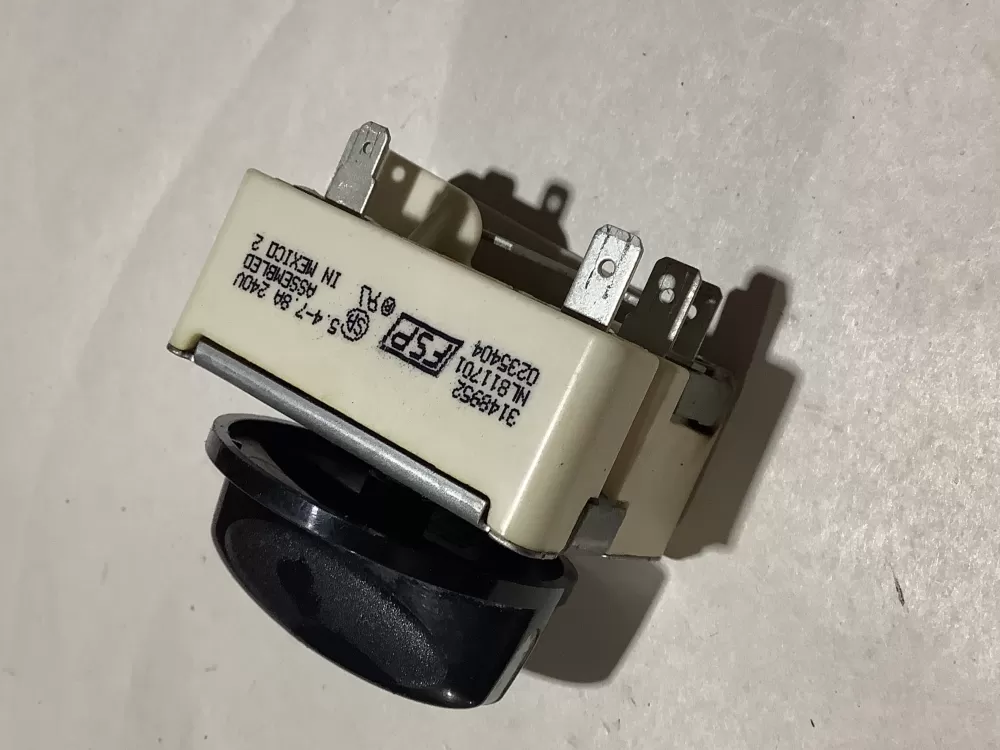 Amana  Estate  Kenmore  Kitchen Aid  Magic Chef  Maytag  Roper  Whirlpool 3148952 WP3148952 Range Infinite Burner Switch