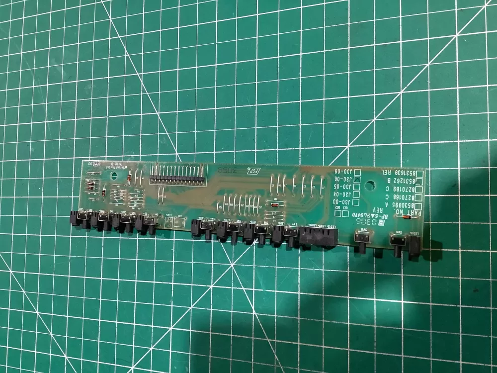KitchenAid WP8531262  AP6012912  8531262  961952  PS11746133  8531262B Dishwasher User Interface Board