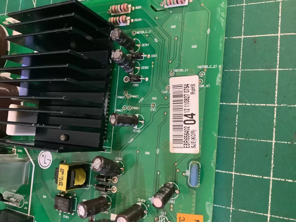 LG  Kenmore AP5604149 EBR65640204 PS3645704 Refrigerator Control Board