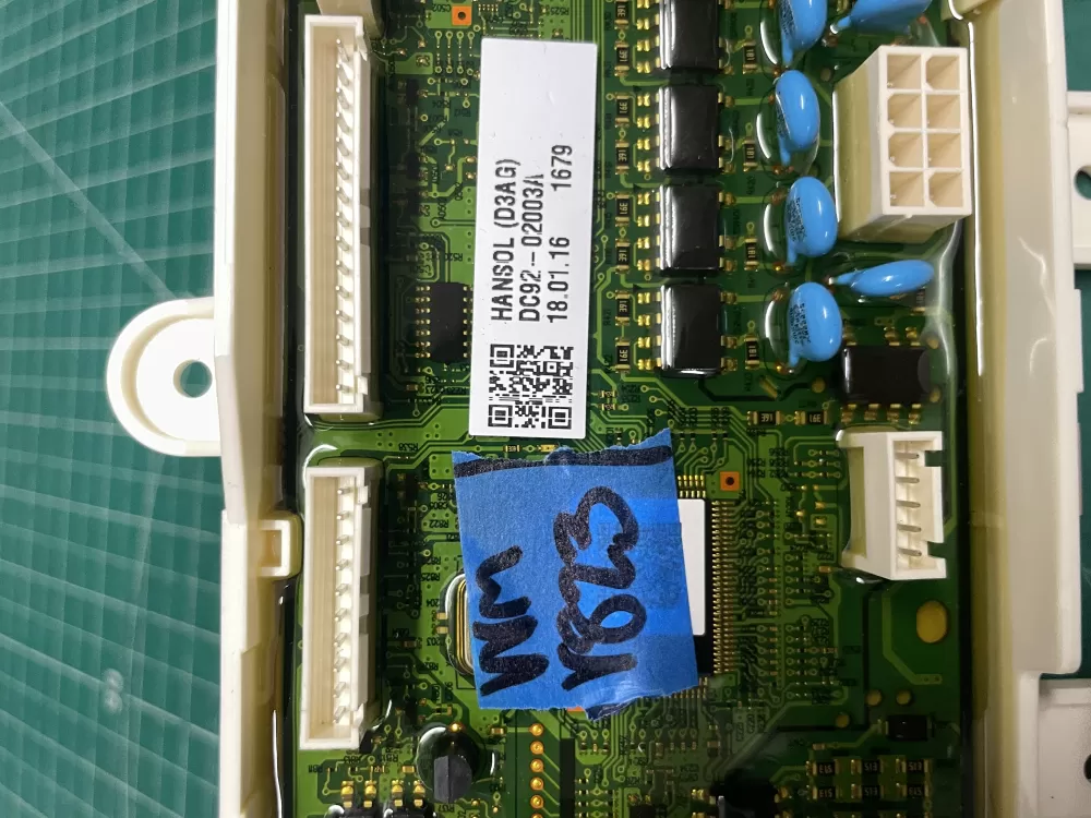 Samsung DC92 02003A Washer Control Board AZ202662 | Wmv823