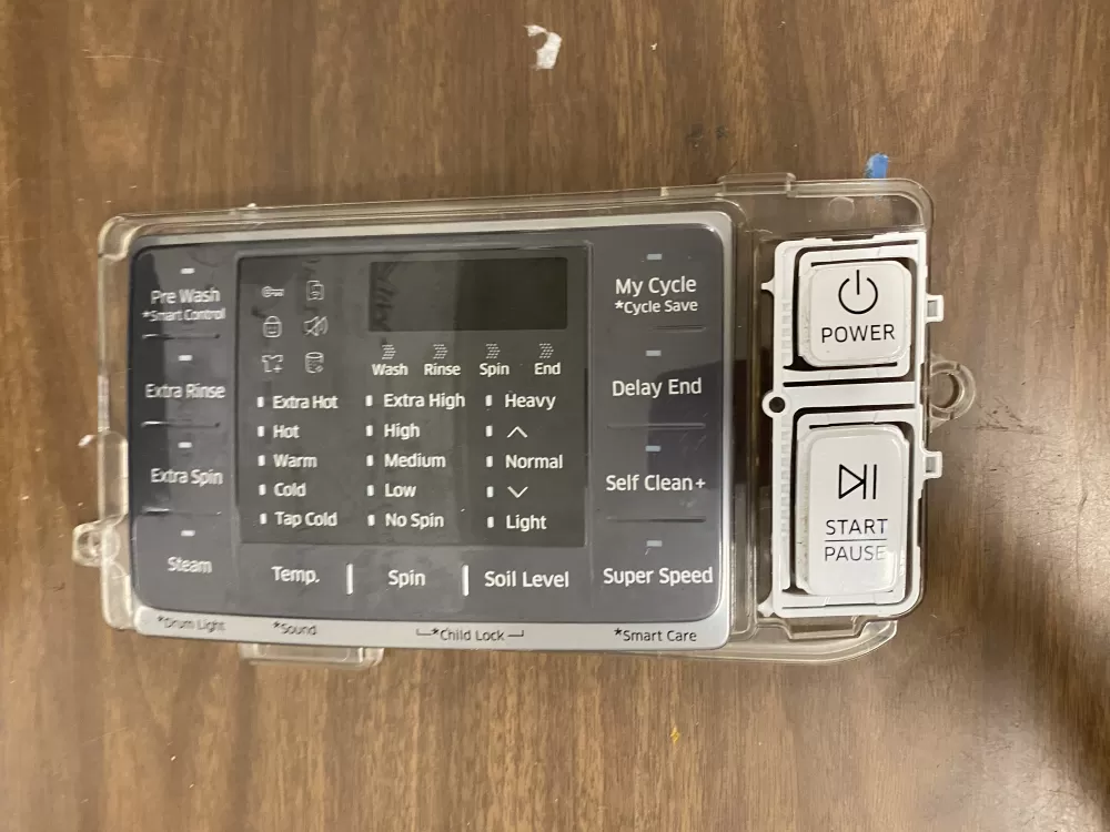 Samsung DC92-01607J DC94-06643A Dryer UI Control Board AZ28151 | BK295
