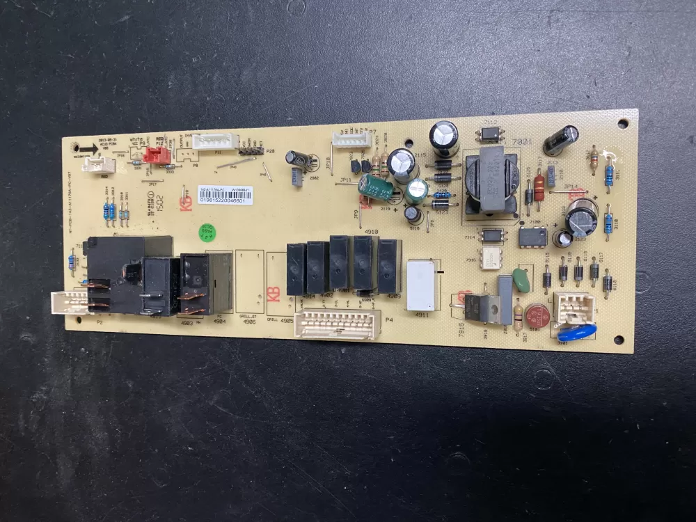Whirlpool W10686541 Microwave Control Board