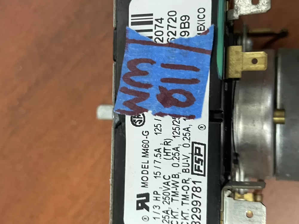 Whirlpool 8299781C WP8299781 8299781 909732 Dryer Timer AZ49537 | Wm1811