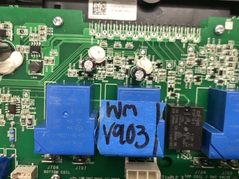 GE 234D2086G003 Dryer Control Board AZ203090 | Wmv903