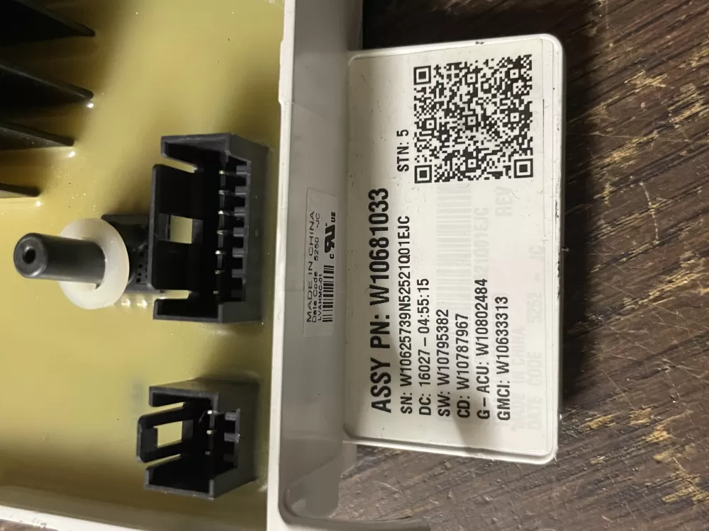 Whirlpool W10681033 W10812422 PS11723056 Washer Control Board AZ53036 | Wmv524