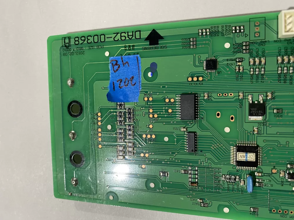 Samsung DA92 00368A Refrigerator Dispenser Board AZ141608 | BK1202