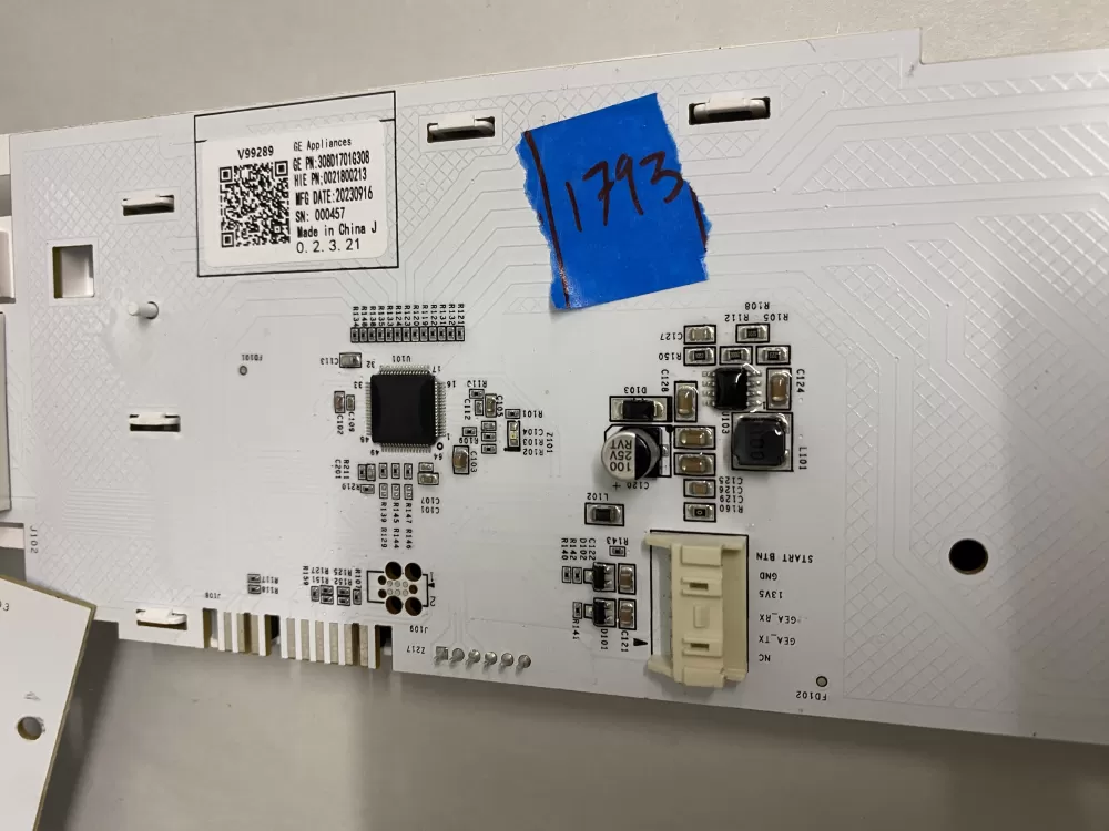 GE Washer Control Board 308D1701G308 00218000213 AZ212059 | BK1793