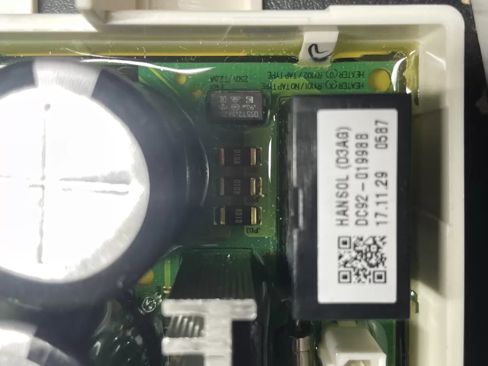 Samsung DC92 01998B Washer Control Board AZ36169 | Wm373