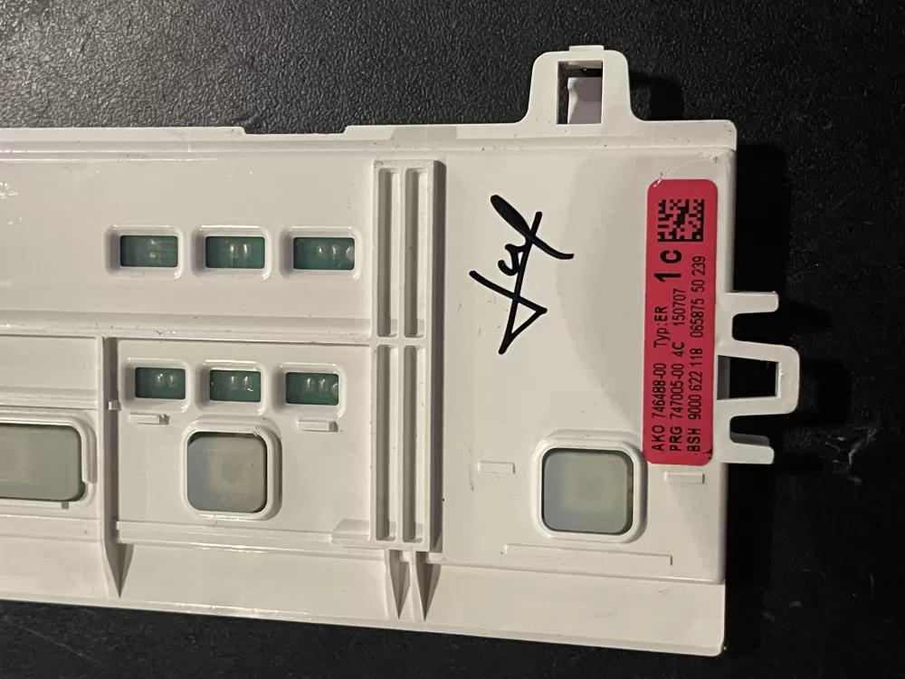 Bosch 00705048 746488-00 9000622118 Dishwasher Control Board AZ27134 | KM171
