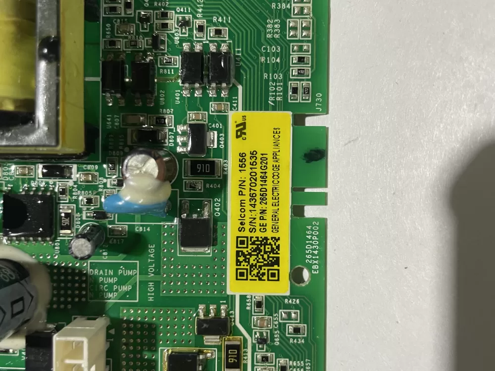 GE 265D1464G201 Dishwasher Control Board AZ157201 | Wm2