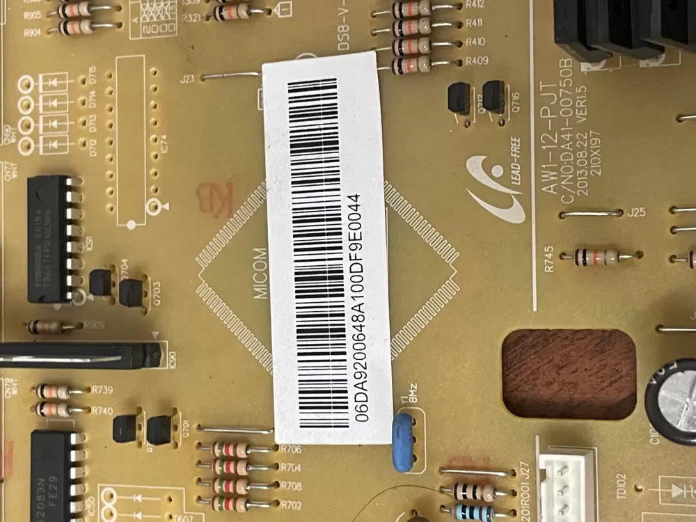 Samsung DA92 00648A Refrigerator Control Board AZ52371 | Wm1899