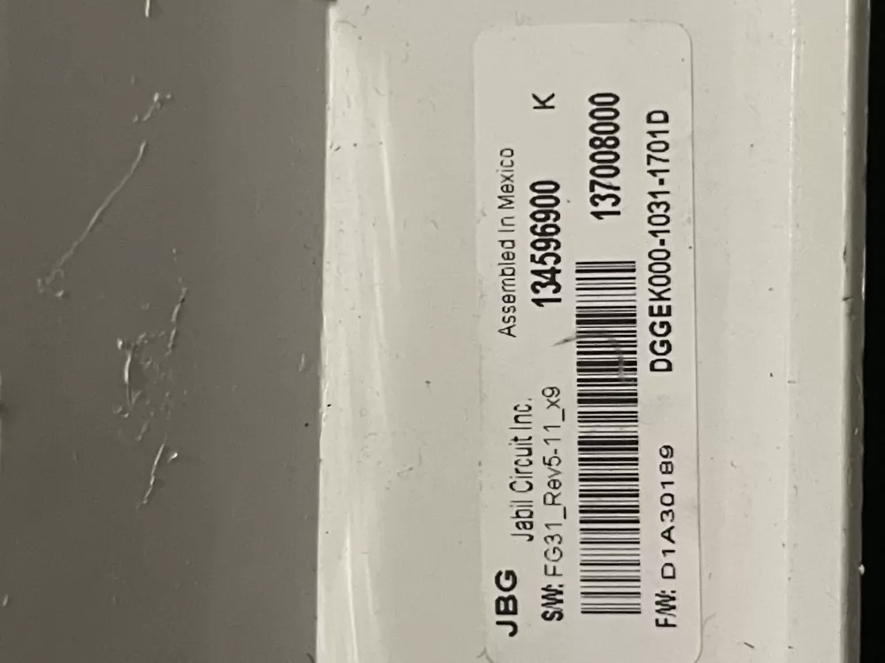 Frigidaire 134596900 Dryer Control Board AZ26003 | WMV215