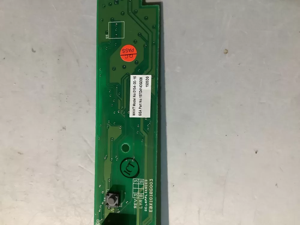 GE 197D4143G008 Wr55x10831 Refrigerator Control Board AZ117153 | BG2167