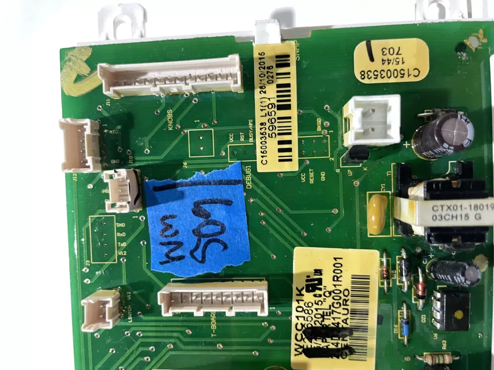 GE Hotpoint 234D2417G001 Washer Control Board AZ175189 | Wm509