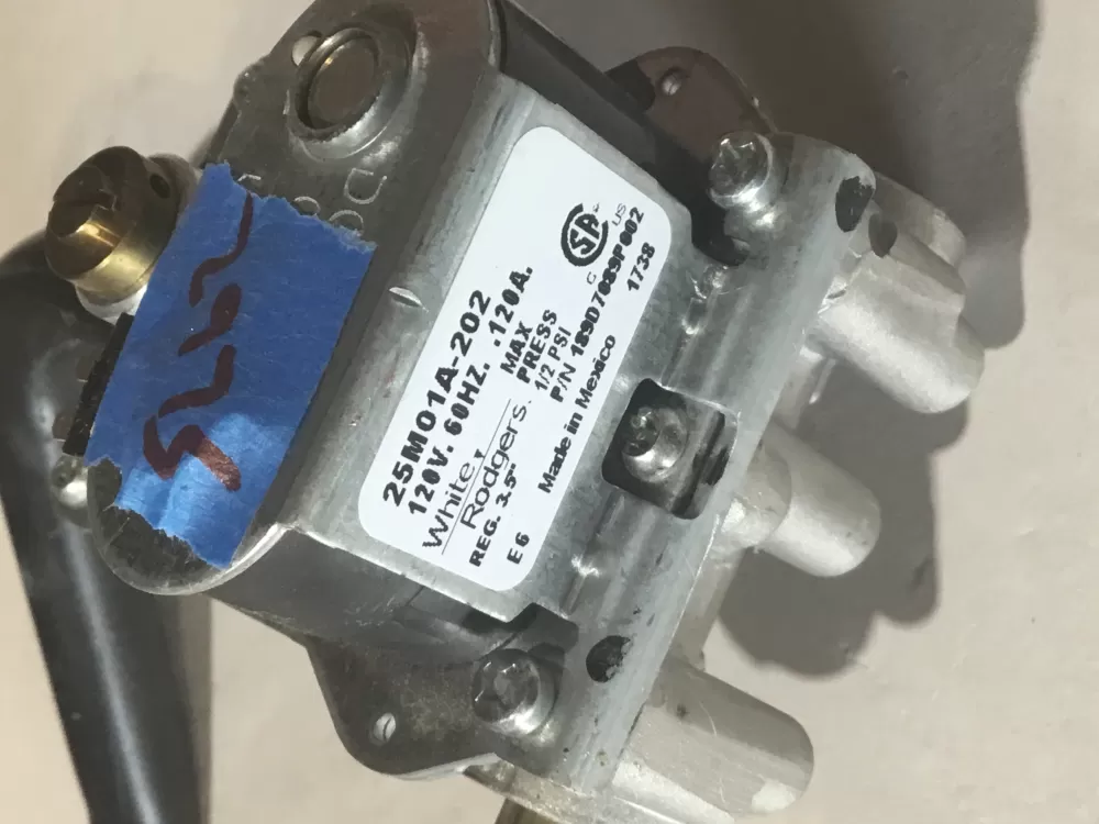 GE 189D7089P002 WE03X28314 WE03X28478 Dryer Gas Valve AZ101674 | Sl62