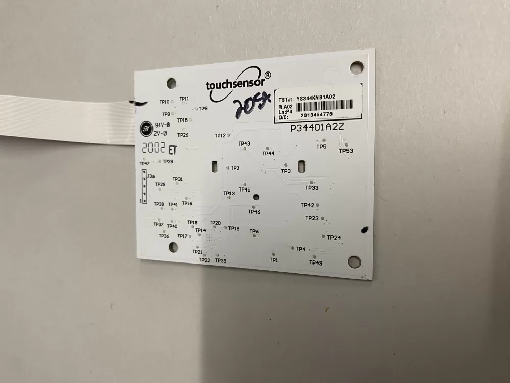 Whirlpool Washer YS344KNB1A02 P34401A2Z LED Touch Sensor AZ227390 | BK1928