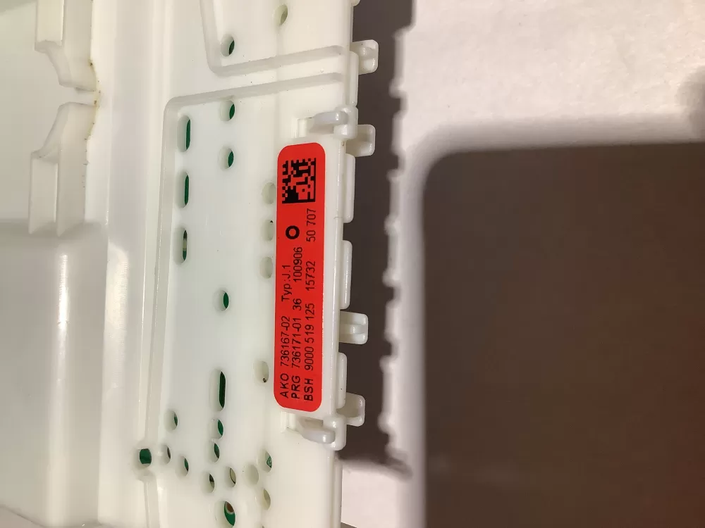 Bosch 9000519125 736167-02 Dishwasher Control Board AZ161259 | BG239