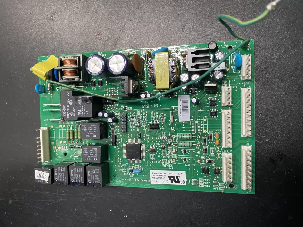 GE WR55X10942 WR55X10432 200D4854G012 EBX1069P005 Refrigerator Control Board