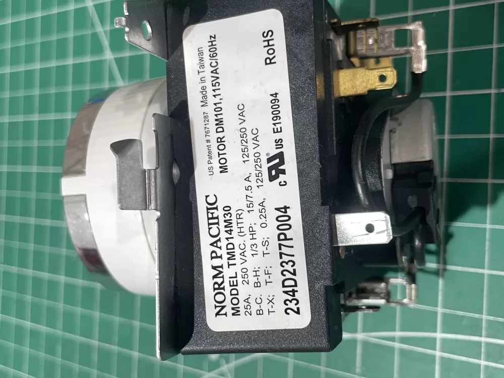 GE WE04X24550 234D2377P004 TMD14M30 Dryer Timer AZ197560 | Wm2736