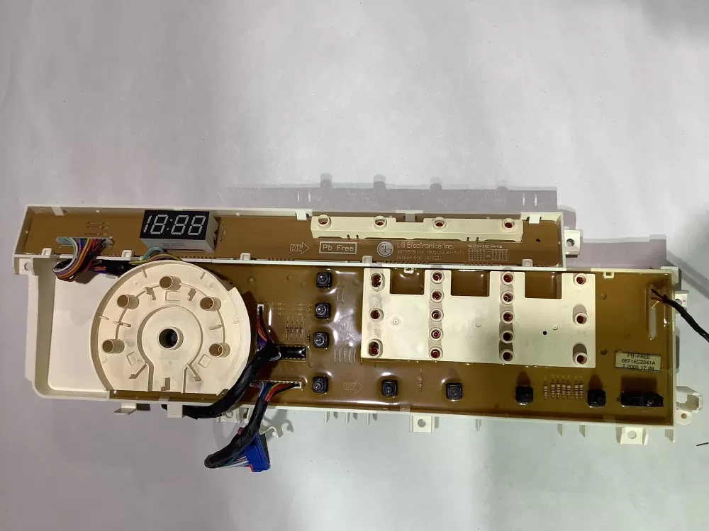 LG 6871EC2041A 6870EC9141A Washer Control Board