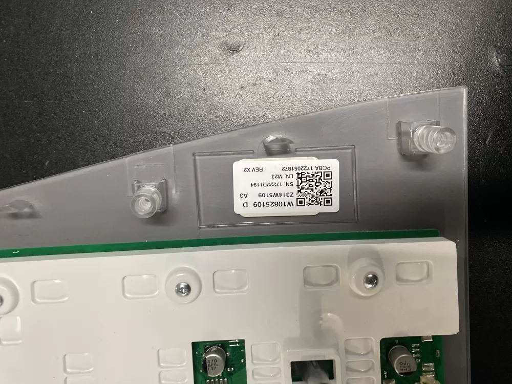 Whirlpool W10825109 W10911021 Washer Control Board Panel AZ5843 | BKV189