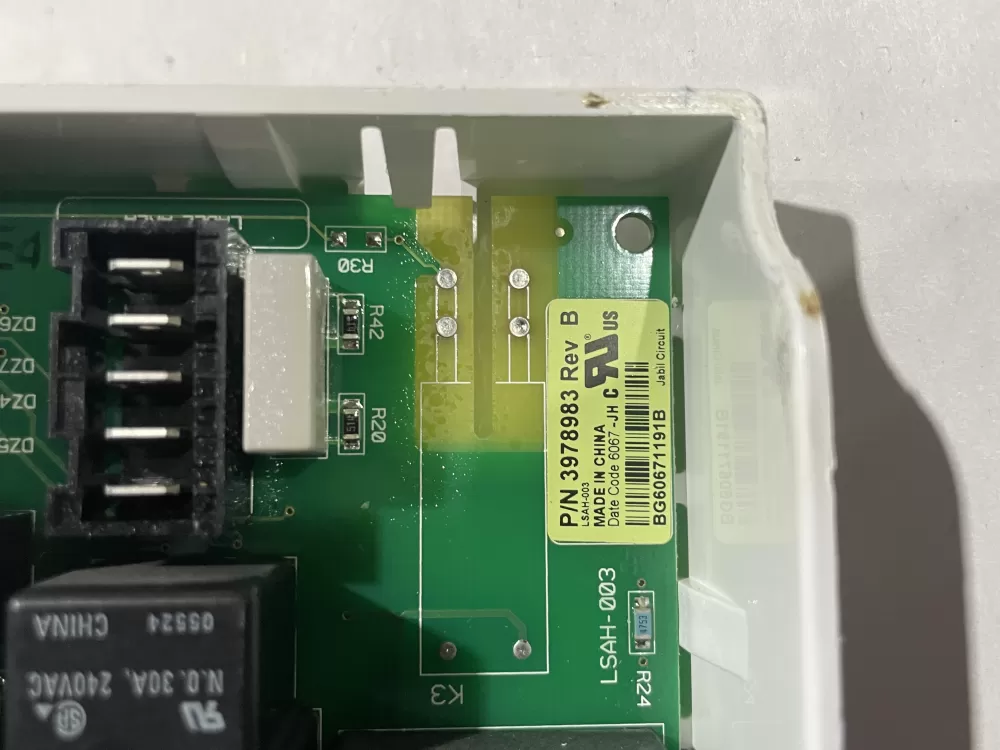 Whirlpool Dryer Control Board WPW10111617 AZ185072 | Wm743