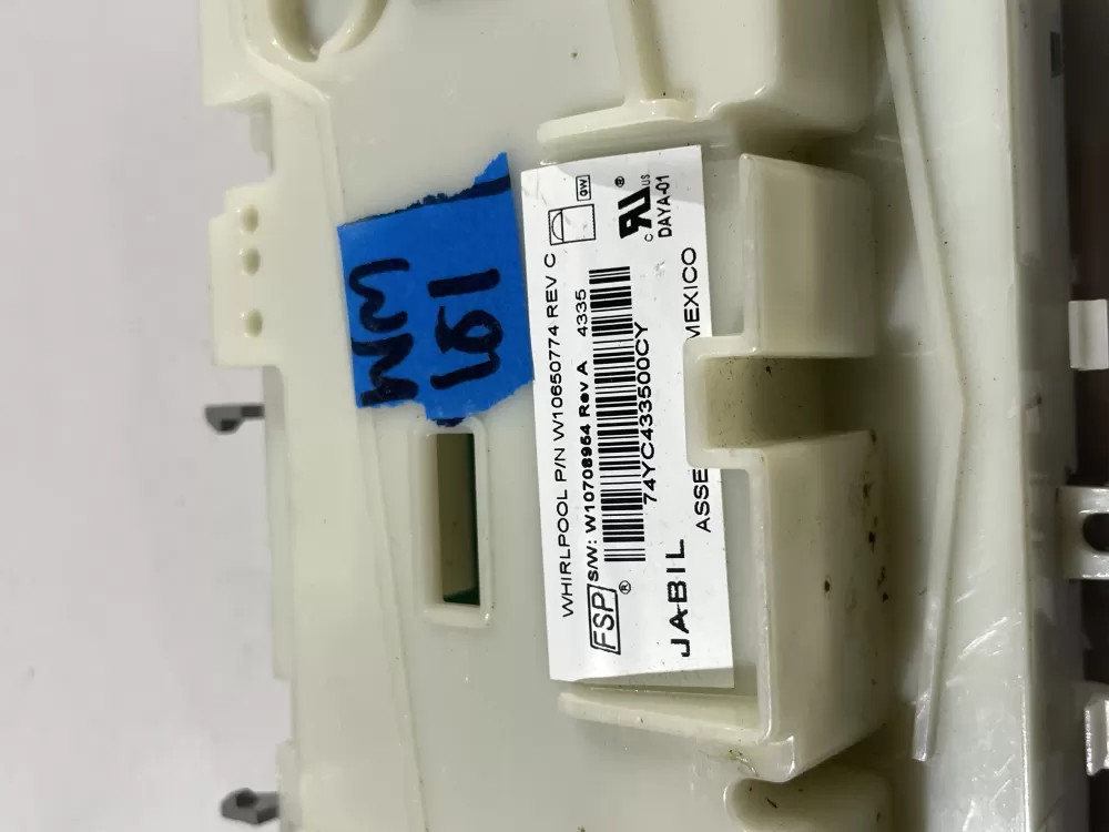 Whirlpool W10708954 Dishwasher Control Board AZ162526 | Wm181