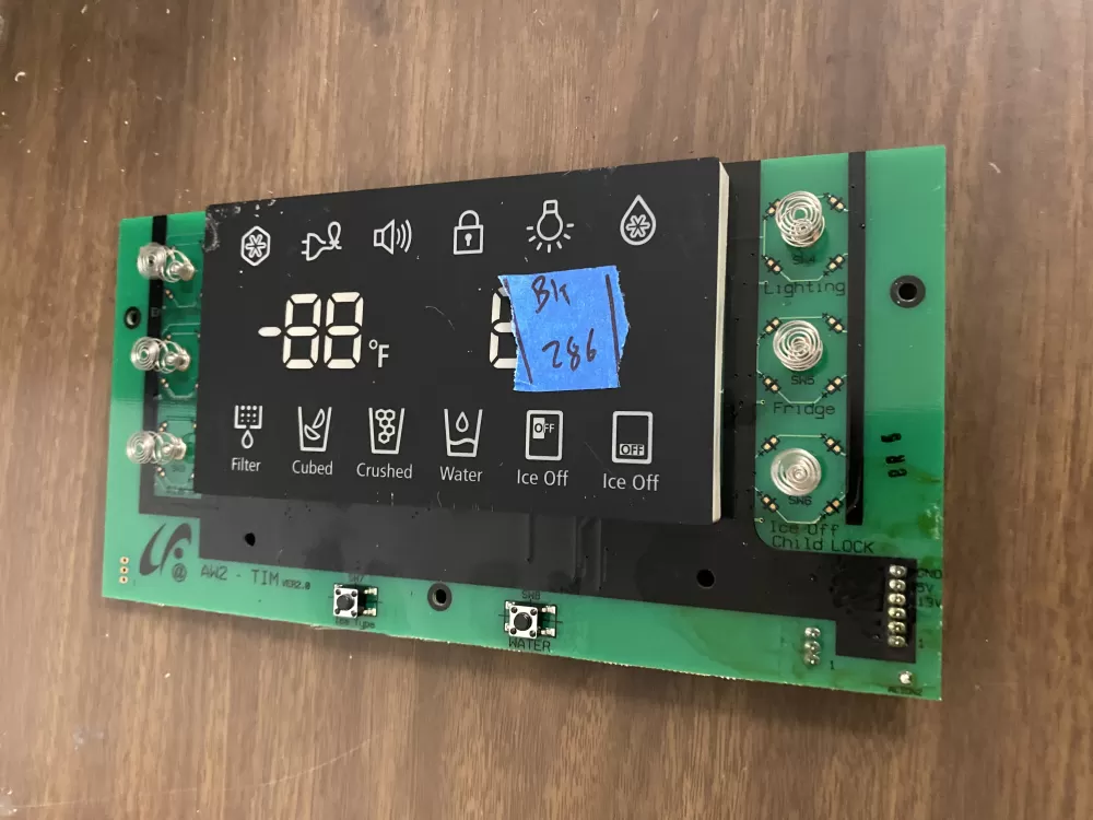 Samsung Da63 04331 Refrigerator Control Board Dispenser AZ31728 | BK286