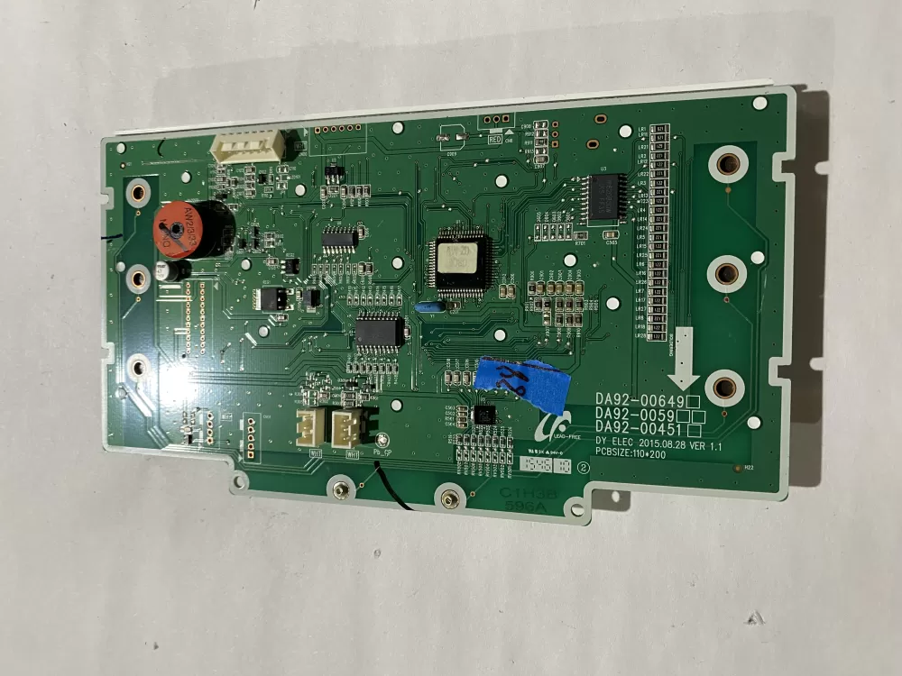 Samsung DA92 00649A Refrigerator Control Board Dispenser AZ195542 | BK88