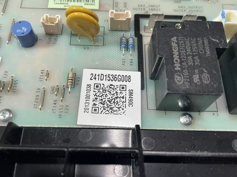 GE 241D1536G015 241D1594G015 EBX1441P001 Dryer Control Board AZ148381 | Wmv462