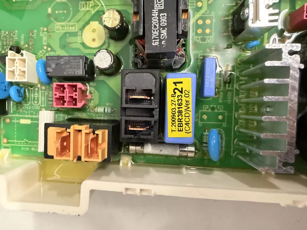 LG EAX37633802 EBR38163321 Washer Control Board AZ231083 | KMV350