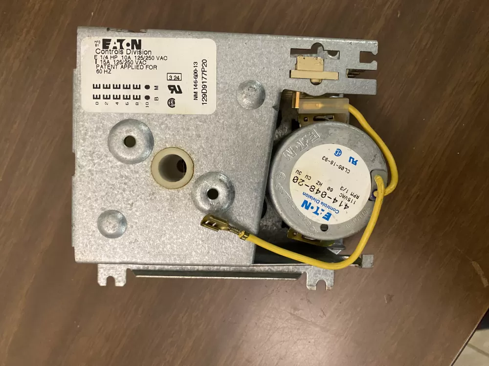 GE 129D9177P20 Dishwasher Timer